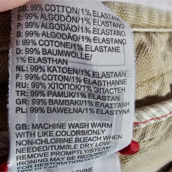 VTG The North Face Double Knee Pants Mens 34 Canvas Utility Outdoor Gorpcore - Picture 7 of 8